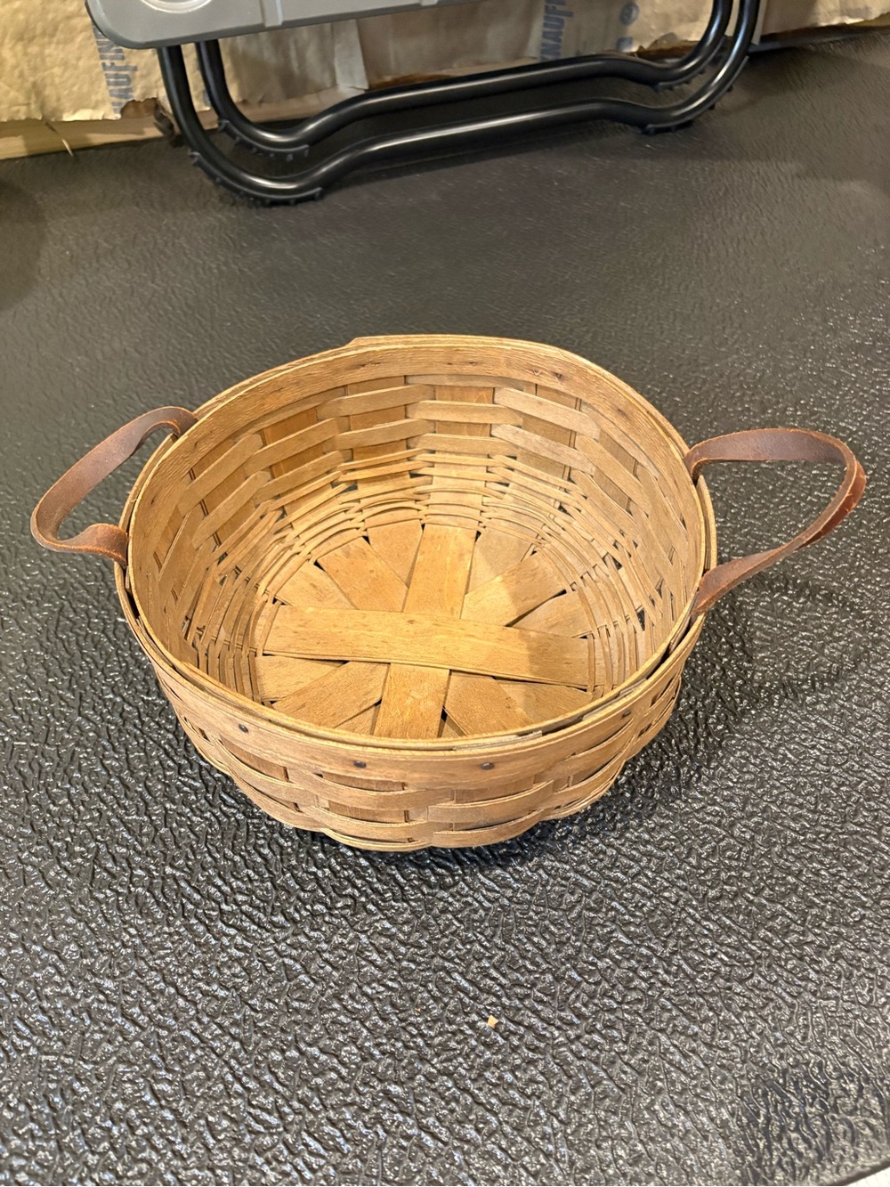 Round Longaberger Basket